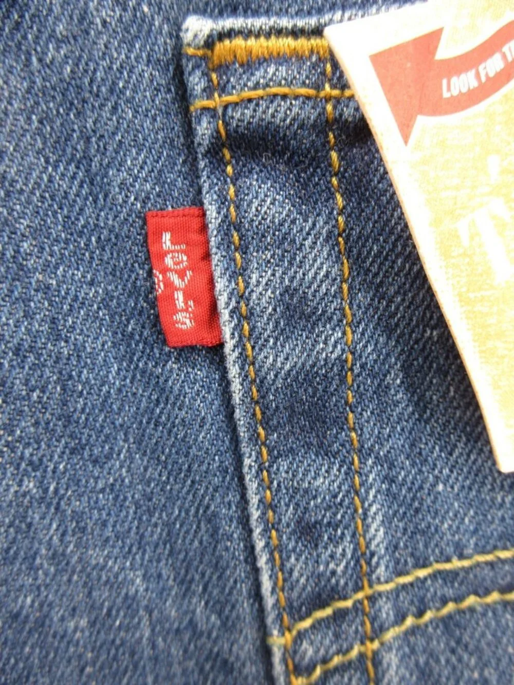 Levis 501 Jeans 44X34 Original Fit Straight Leg Button Fly Denim NEW